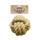 NATURES CHOICE JUTE BALL TOY 15CM