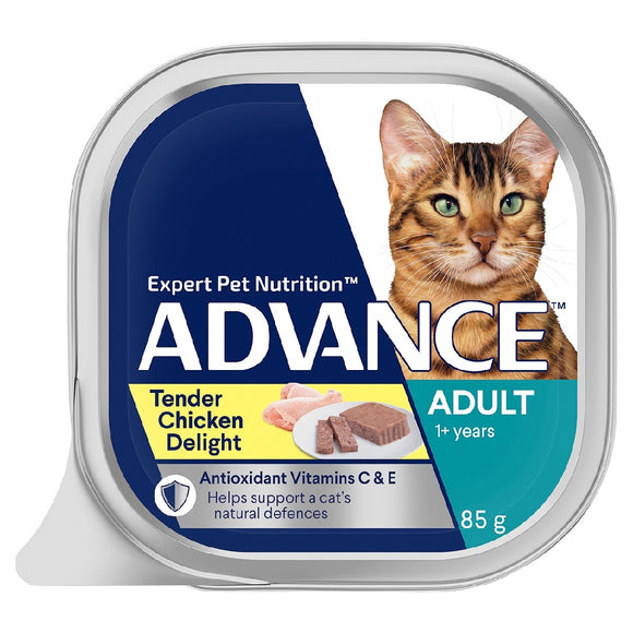 ADVANCE CAT WET ADULT CHICKEN 85G