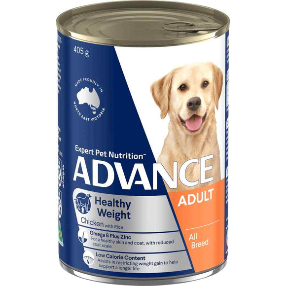 ADVANCE DOG WET FOOD HEALTHY WEIGHT CONTROL 405G