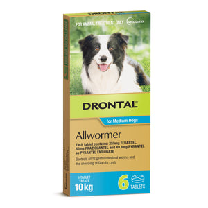 DRONTAL 6PK TABLETS