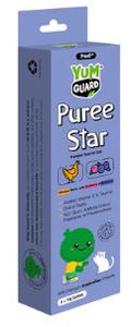 YUMGARD CAT PUREE STAR CHICKEN, CRANBERRY & BLUEBERRY 6PK 14G