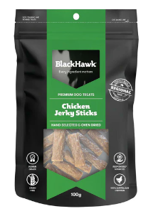 BLACK HAWK DOG CHICKEN STICKS 100G