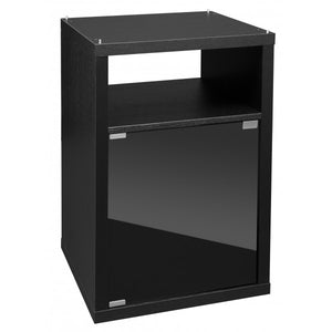 EXO TERRA CABINET WITH GLASS DOOR 45CMX45CM BLACK