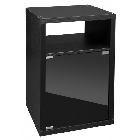 EXO TERRA CABINET WITH GLASS DOOR 45CMX45CM BLACK