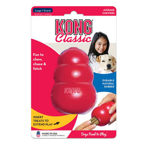 RUBBER CLASSIC KONG LARGE