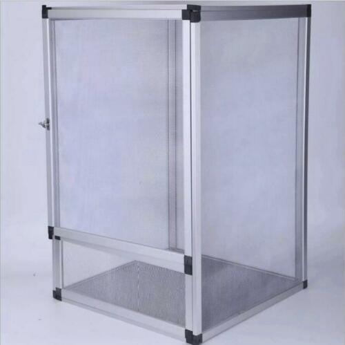 METAL STICK INSECT ENCLOSURE 42X42X66CM SILVER