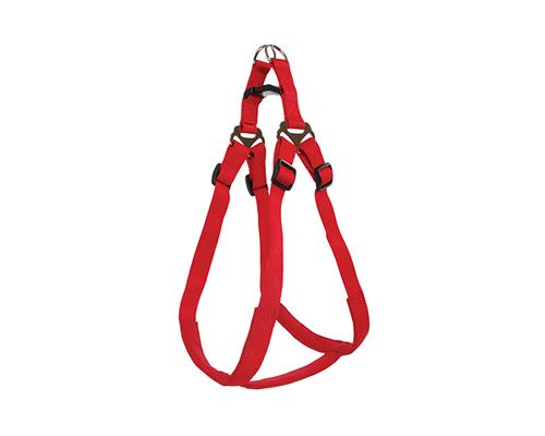 HARNESS STEPIN PADDED 10MM RED