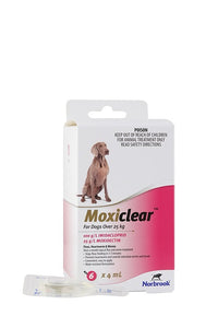 MOXICLEAR FOR DOGS OVER 25KG 6 PACK