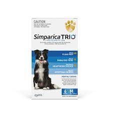 SIMPARICA TRIO 10.1-20KG M (BLUE) 3 PACK