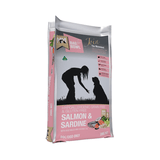 MEALS FOR MUTTS DOG SALMON AND SARDINE GRAIN FREE GLUTEN FREE 20KG PINK