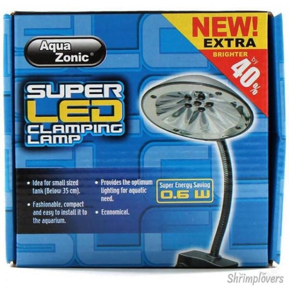 AQUA ZONIC SUPER MINI LED CLAMP LAMP BLA