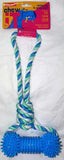 ROPE DOG TOY 33CM ASS COLOURS