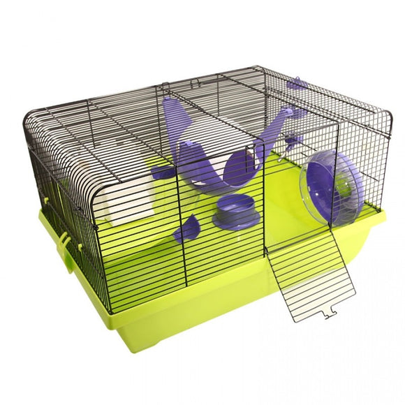 PET ONE CRITTER MANOR HOUSE WIRE MOUSE CAGE 50 X 36.5 X 29CM