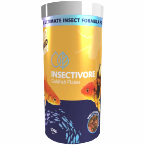 INSECTIVORE GOLDFISH FLAKE FOOD 100G