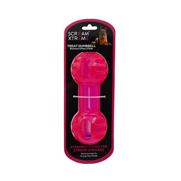 SCREAM XTREME TREAT DUMBBELL LOUD PINK SMALL 11.5CM