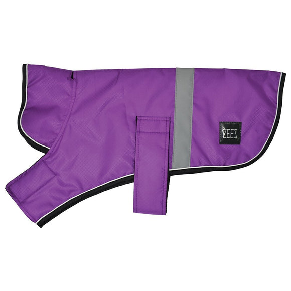 ZEEZ DAPPER DOG COAT SIZE 12 (31CM) ROYAL PURPLE