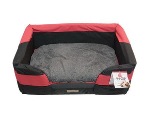 ITS BED TIME ALL TERRAIN BASKET RED MEDIUM