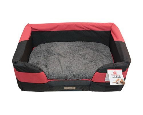 ITS BED TIME ALL TERRAIN BASKET RED LARGE
