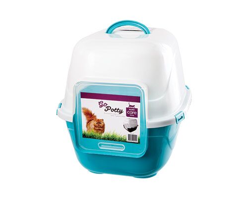 LITTER PAN ALLPET HOODED SMALL