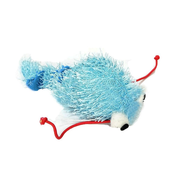 C/TOY WORM VIBRATE BLUE