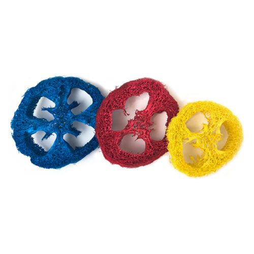 P/SQUEAK LOOFAH CHEWS 3PK