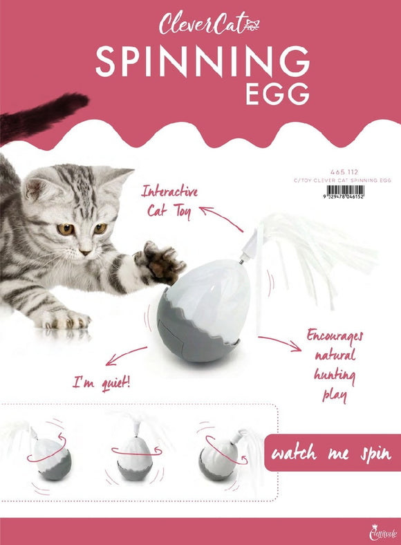 C/TOY CLEVER CAT SPINNING EGG