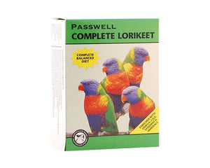PASSWELL LORIKEET DRY FEEDER - 500GM