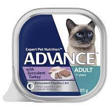 ADVANCE CAT WET TURKEY 85G