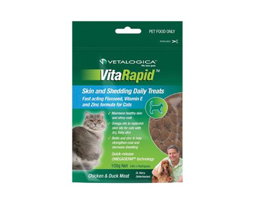 V/OGICA CAT VITA RAPID SKIN AND SHEDDING DAILY TREATS