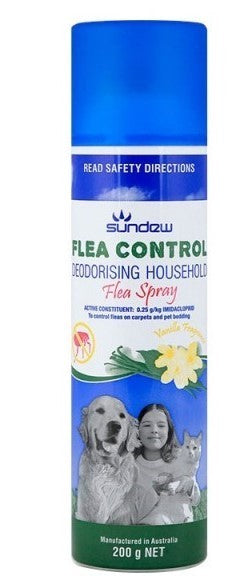 SUNDEW FLEA CONTROL SPRAY VANILLA 200G