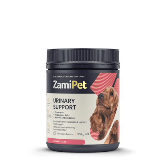 ZAMIPET DOG URINARY SUPPORT 300GM 50 CHEWS