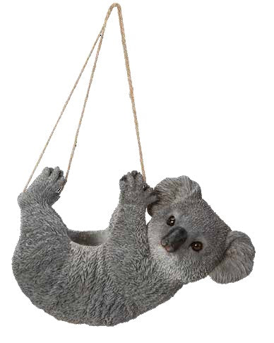 hanging koala planter KOALA HANGING PLANTER