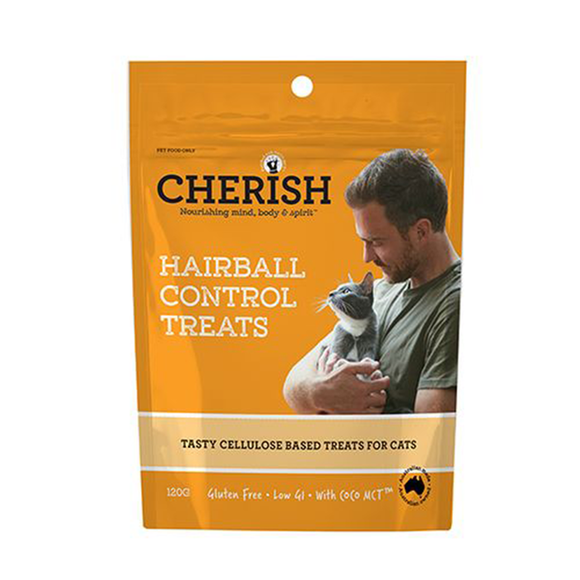 CHERISH CAT HAIRBALL CONTROL TREAT 120G