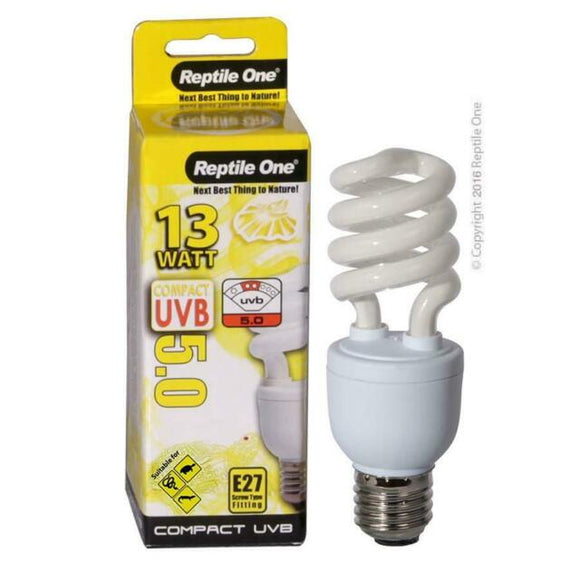 REPTILE ONE COMPACT UVB BULB 13W UVB 5.0