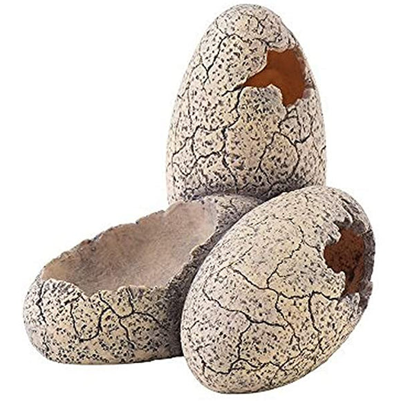 EXO TERRA DINOSAUR EGGS S HIDEOUT AND WATER DISH